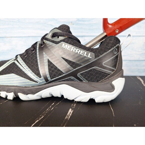 Merrell MQM Flex 2 Hiking Trail Running Shoes Black Grey Women's Sz 6 - Picture 4 of 16
